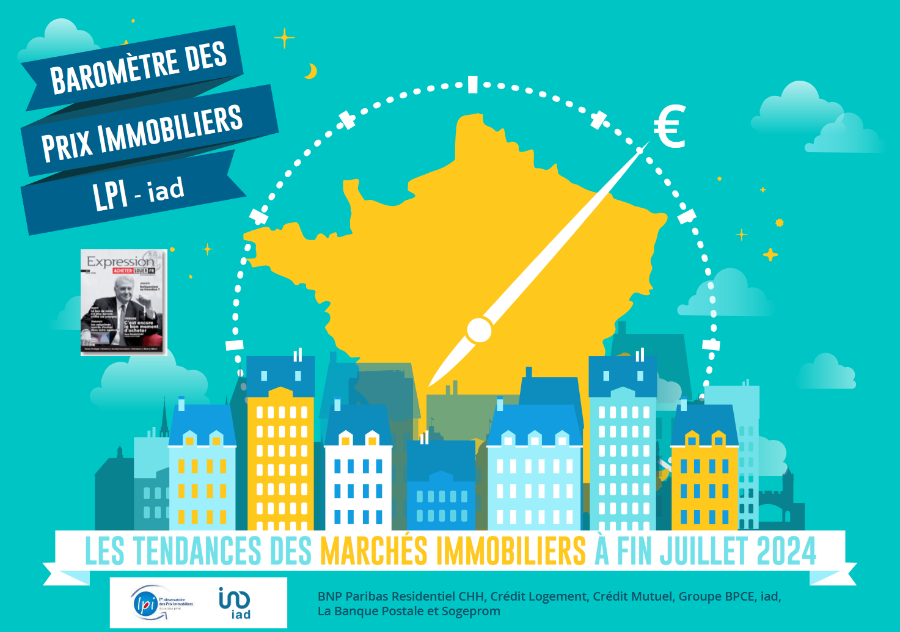 Baromètre Immobilier Juin 2024 : LPI x iad